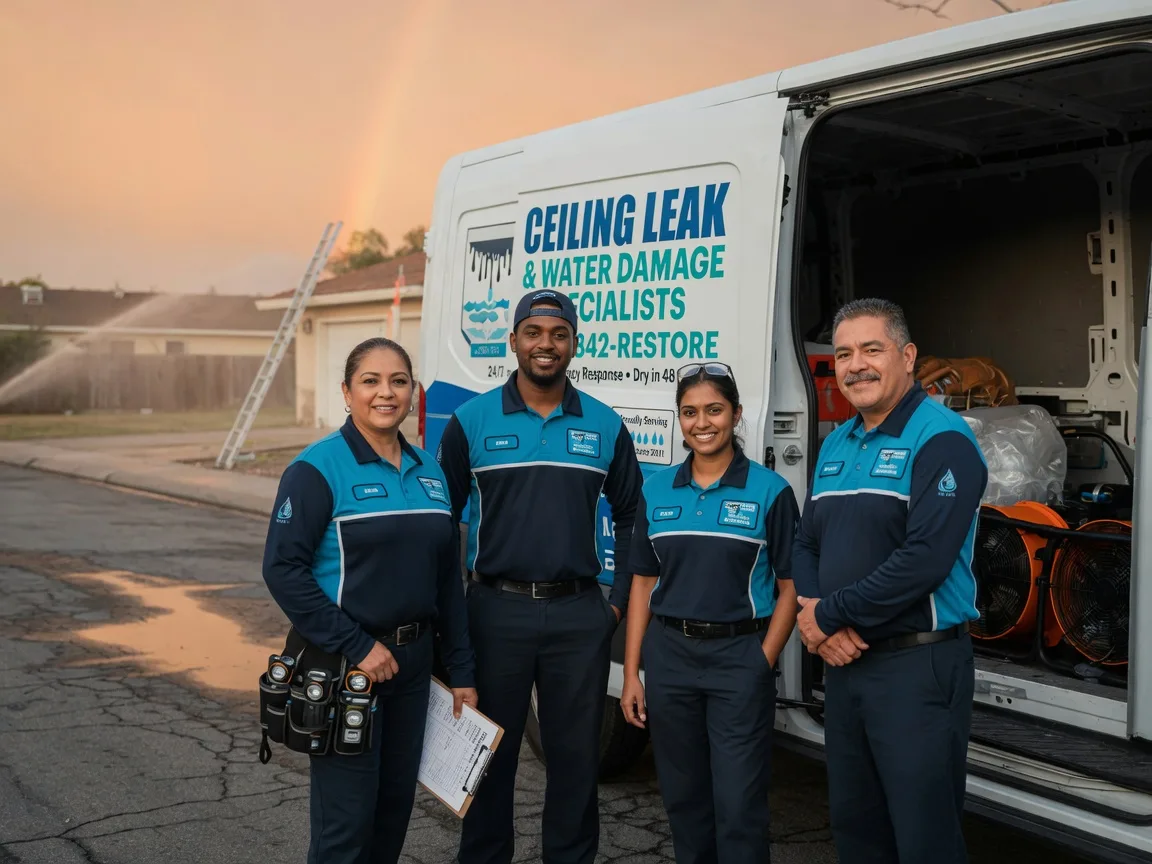 Ceiling Leak Cleanup company in South Tamworth, NH